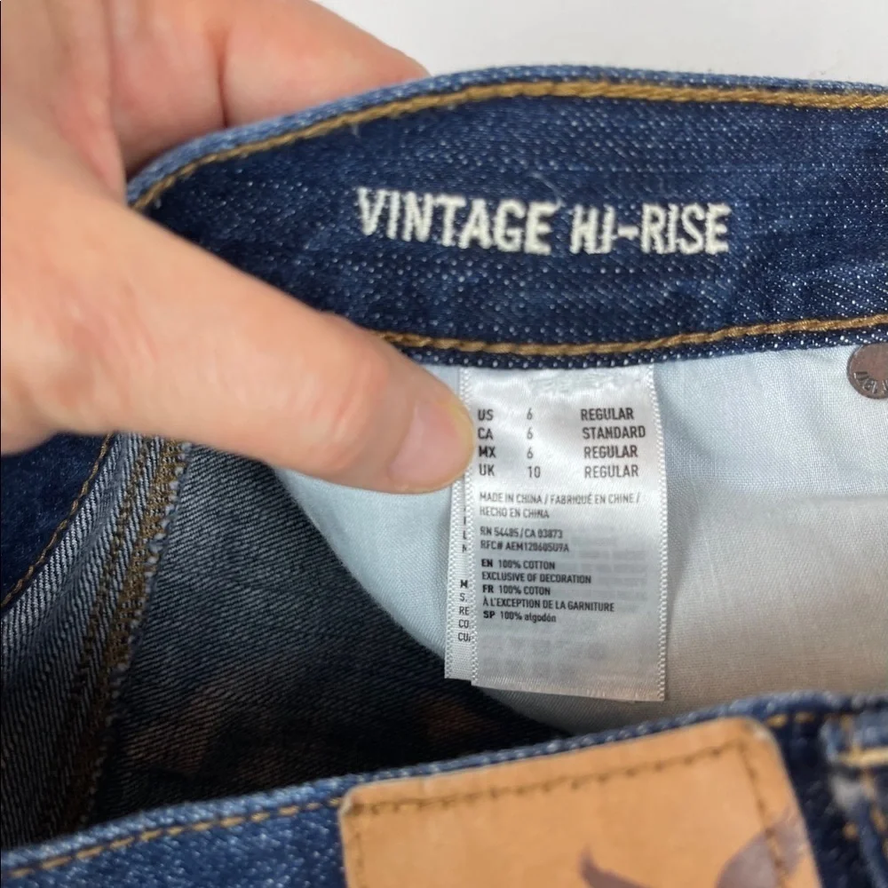 American Eagle Outfitter Jeans Vintage Hi-Rise Jeans 6